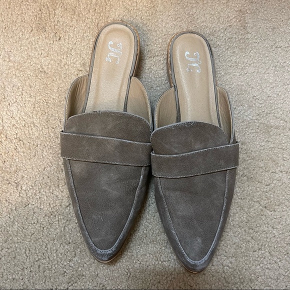 Gray Mules | Size 12 - Picture 2 of 5